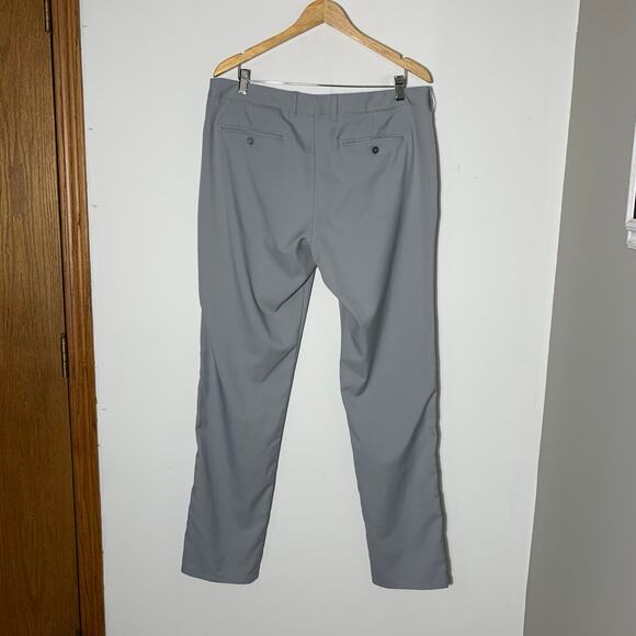 Mens MIZZEN+MAIN MEN’S BARON PERFORMANCE CHINO Gray Size 36X34 EUC! - Picture 4 of 4
